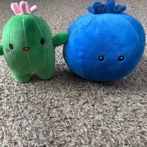 Cactus and blueberry plushy